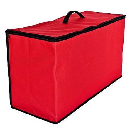 SIMPLE LIVING SOLUTIONS Simple Living Solutions 238840 3 in. Large Red Ornament Storage Tub 238840